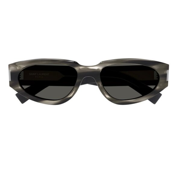 NEW SAINT LAURENT SL618 004 GREY WOMEN SUNGLASSES SAINT LAURENT SL 618 - Picture 2 of 4